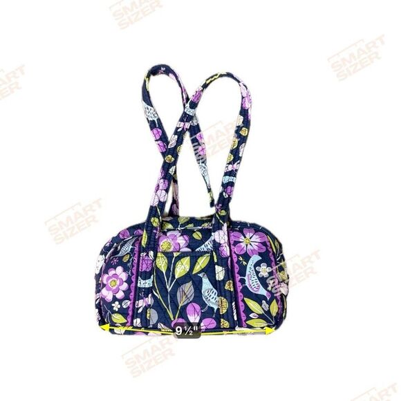 Vera Bradley Floral Nightingale Shoulder Bag/Duffel Bag Retired Print - Picture 9 of 9